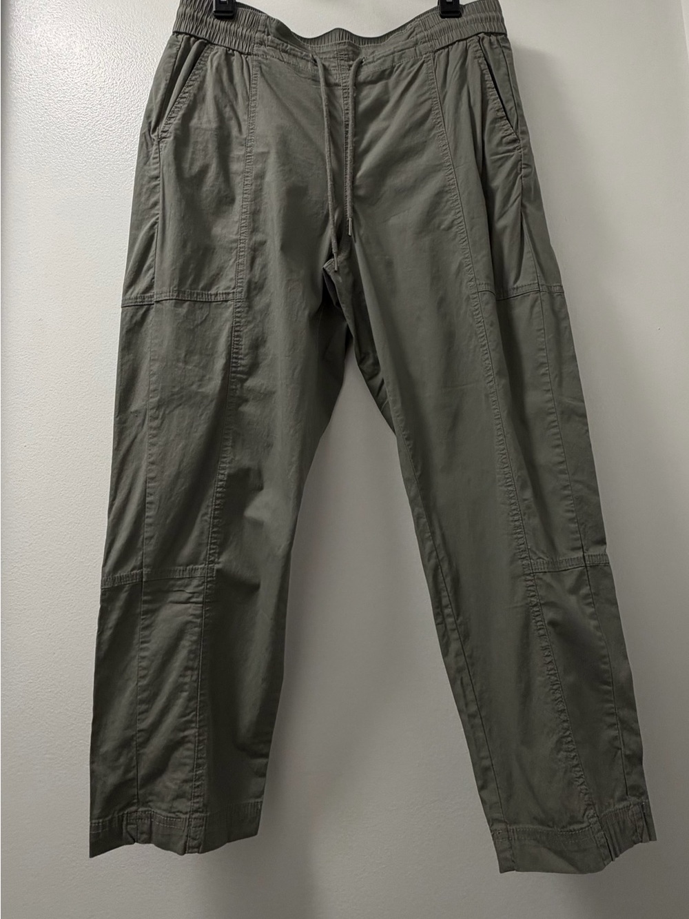 Reitmans Olive Green Pull-On Utility Pants Size 12
